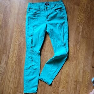 Bebe Turquoise Jeans 28/6